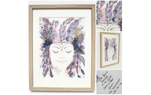 Happy Arts- Be You - She found herself in the quiet